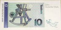 (1993) Банкнота Германия (ФРГ) 1993 год 10 марок "Карл Фридрих Гаусс"   UNC